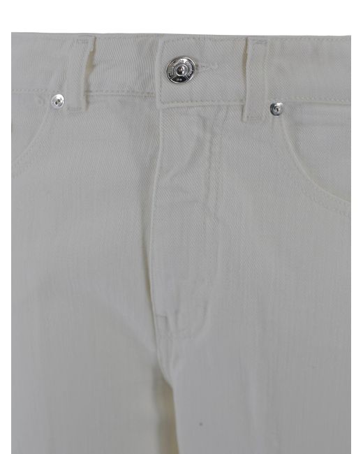 Nine:inthe:morning Gray Mid-Rise Trousers