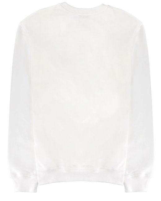 Casablanca White Sweatshirt Home Way Organic Cotton Sweatshirts for men