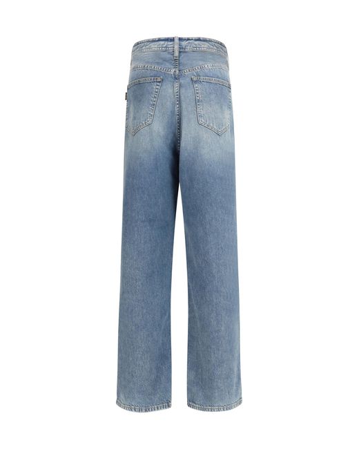 Haikure Blue Ray Dusty Jeans Cotton for men