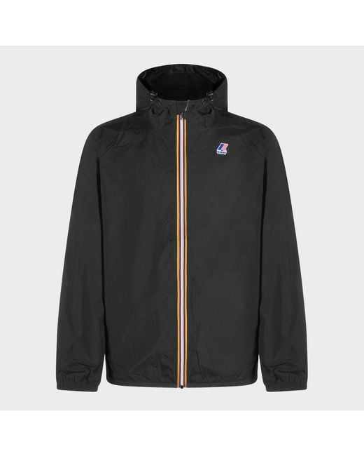 K-Way Black Jackets _Rn for men