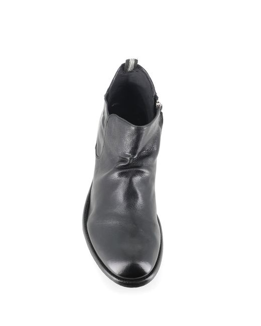 Officine Creative Black Ankle Boot Arc/514 for men