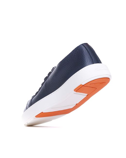 Santoni Blue Shoes for men