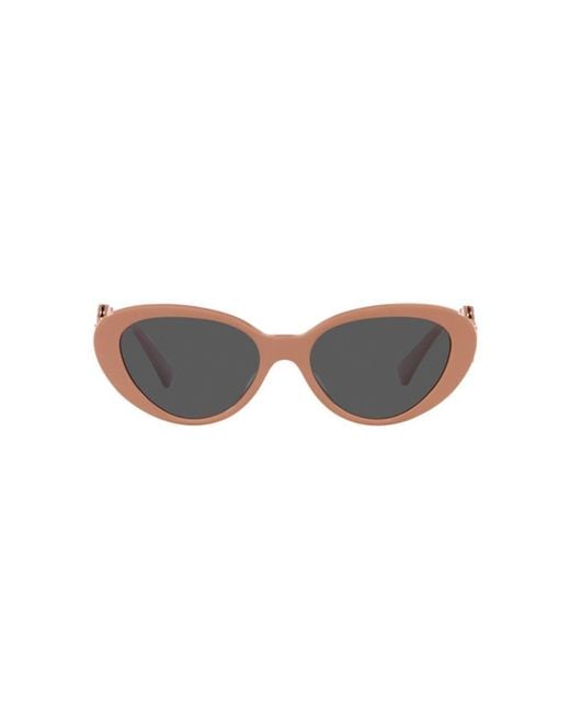 Versace Brown Acetate Sunglasses