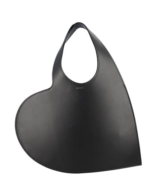 Coperni Black Heart Tote Bag