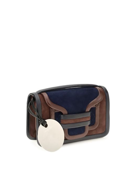 Pierre Hardy Blue Alpha Bag Calf Leather Bos Taurus Shoulder