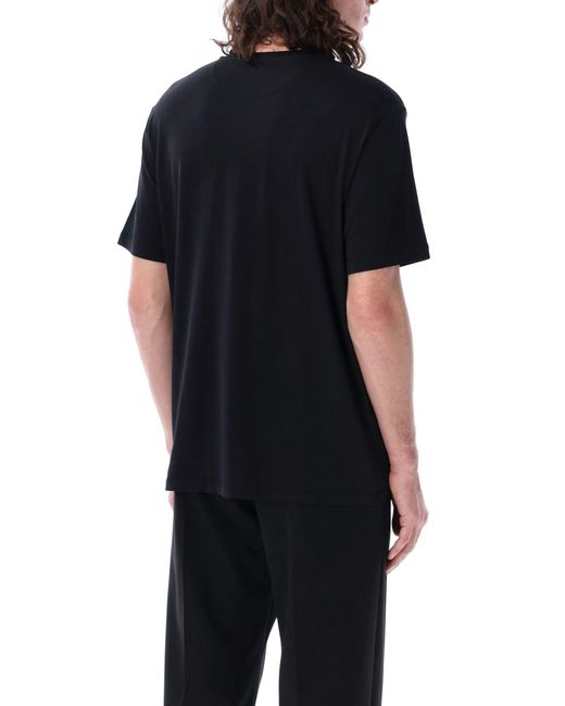 Bally Black Cord Logo T-Shirt for men