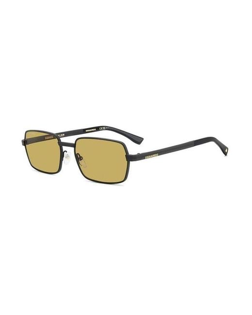 DSquared² Brown Sunglasses Metal Eyewear