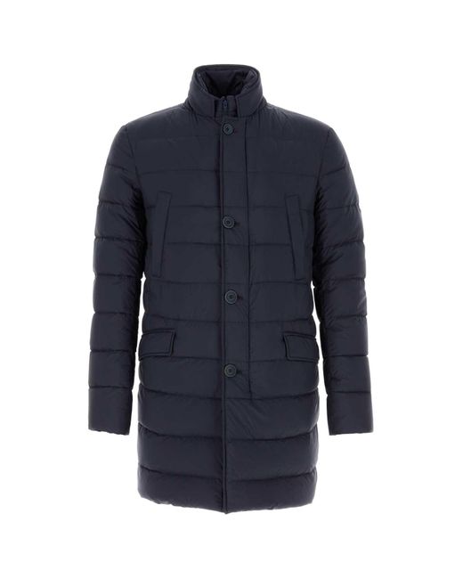 Herno Blue Quilts for men