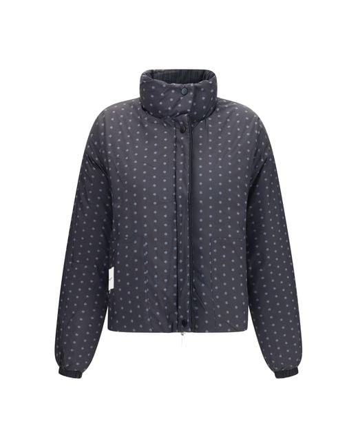 GONGDID DESIGN Blue Puffer Jacket Inner: Goose Down