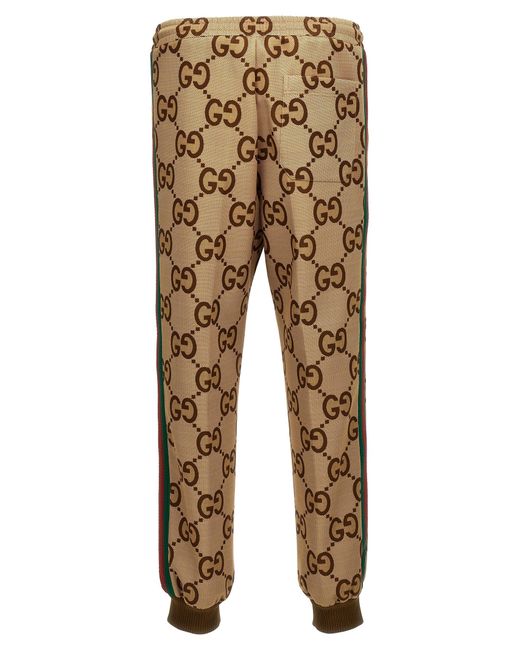 Gucci Natural Gg Joggers for men