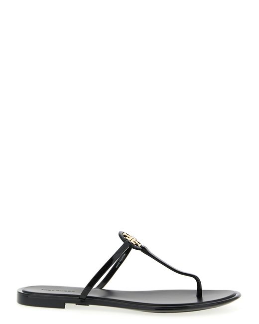Tory Burch Black 'Mini Miller Jelly' Sandals