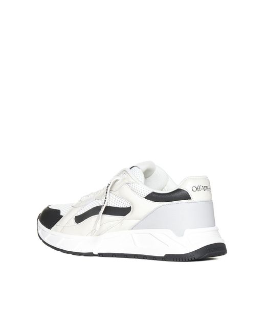 Off-White c/o Virgil Abloh Men Runner B Sneakers in White for Men