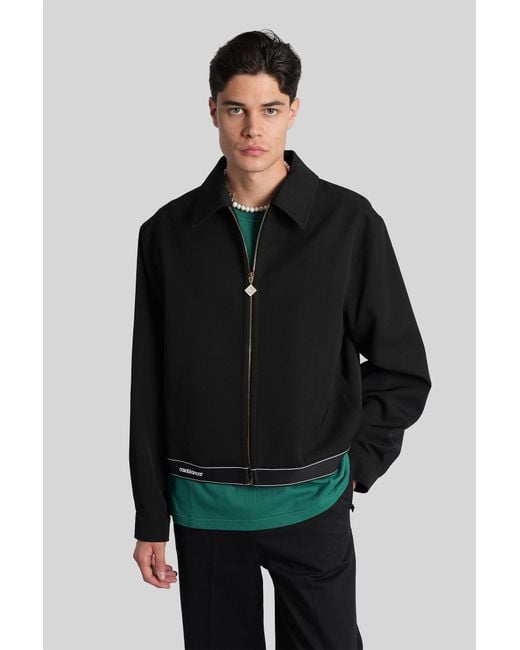 Casablanca Black Casual Jacket for men