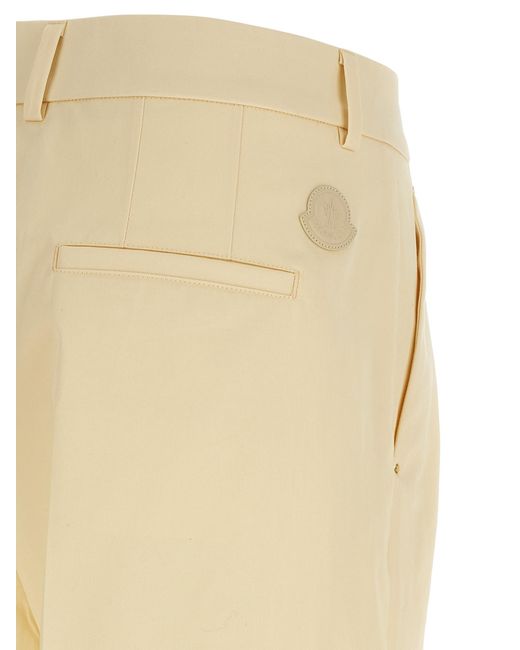 Moncler Natural Tailored Trousers