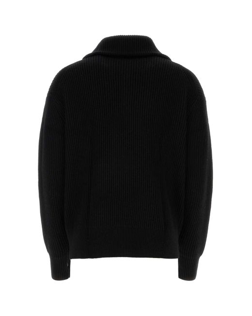 Studio Nicholson Black Wool Sweater for men