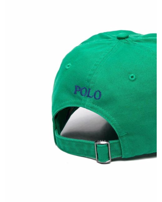 Polo Ralph Lauren Dark Green Baseball Hat With Contrasting Pony for men