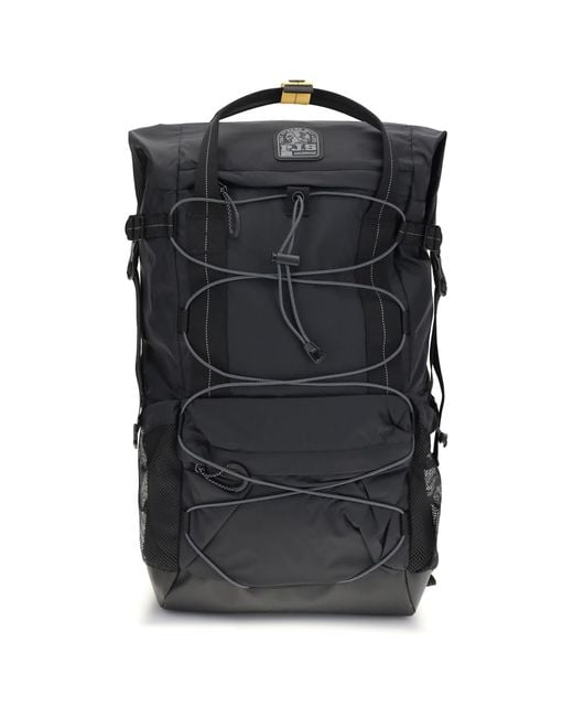 Parajumpers Black Hari Backpack for men