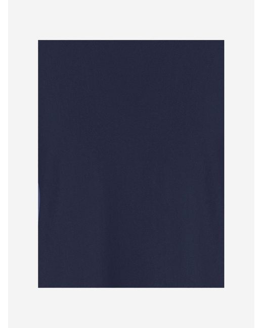 Bruno Manetti Blue Linen And Cotton Sweater