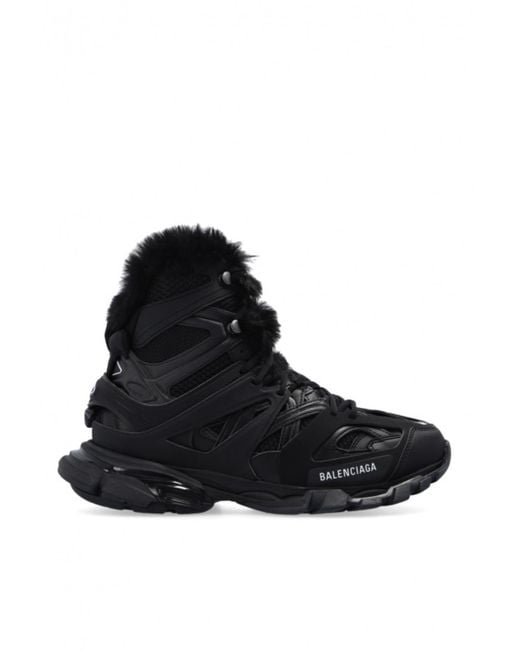 Balenciaga Black Track Hike Sneakers