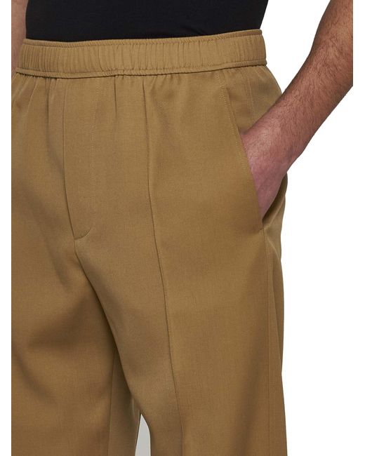 Lanvin Natural Trousers for men