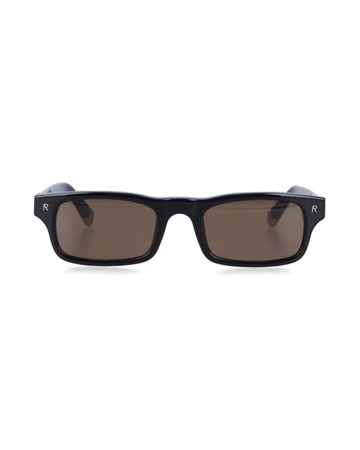 Represent Gray Aura Rectangular Acetate Sunglasses for men