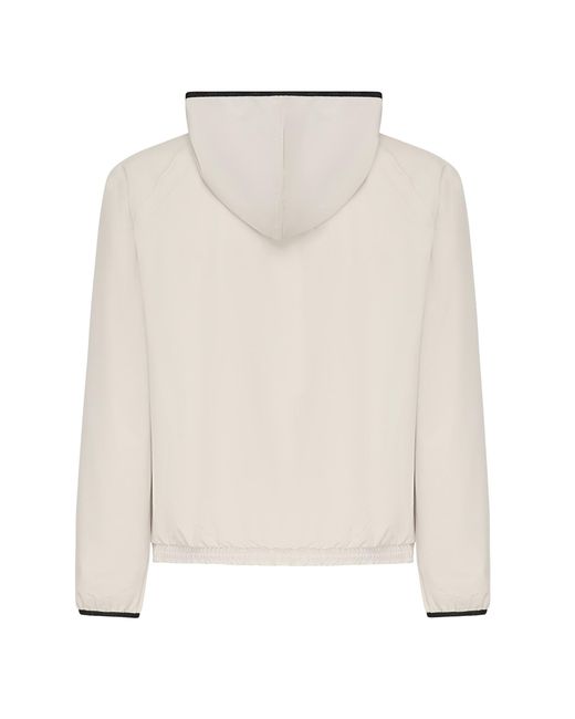 K-Way Natural Fleece Jacket With Zip And Hood for men