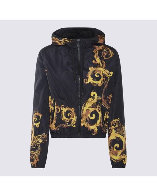 Versace Black And Casual Jacket