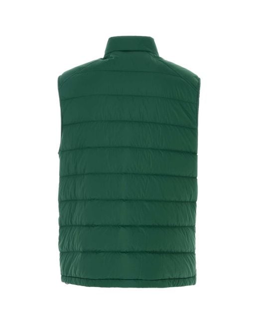 Moncler Green Dark Nylon Barthe Vest for men
