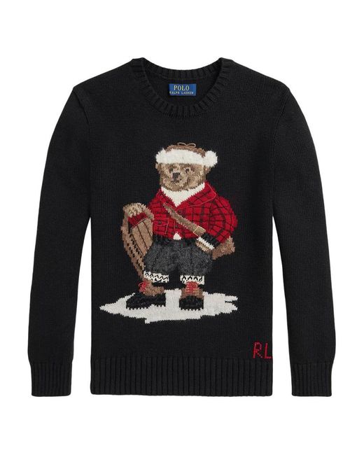Polo Ralph Lauren Black Kids Sweater Cotton for men