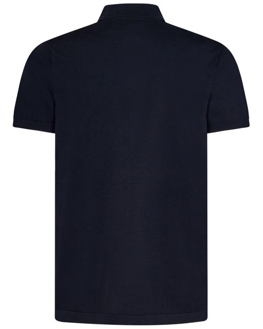 Aspesi Blue Polo Shirt for men