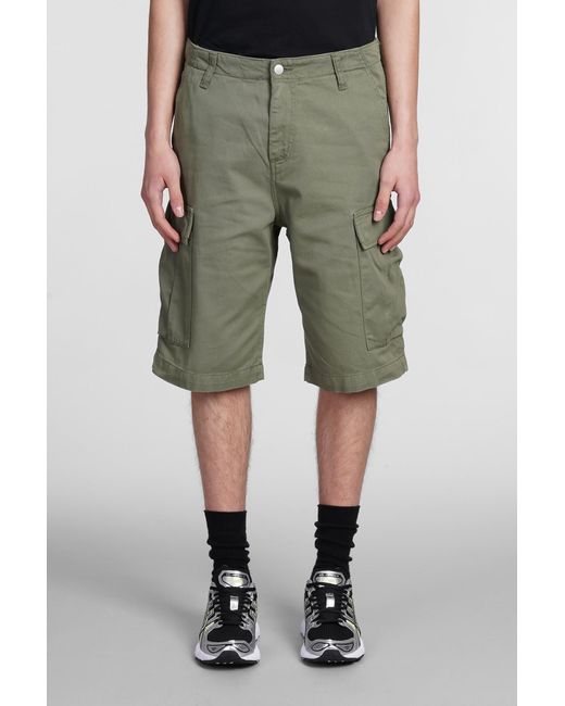 Carhartt Shorts In Green Cotton for men