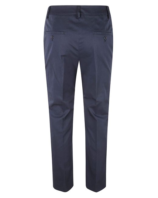 Weekend by Maxmara Blue Cecco Straight Leg Cropped Pants