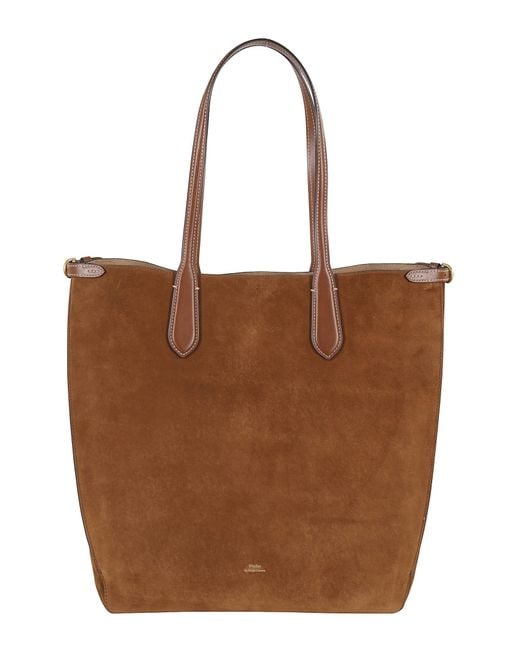 Polo Ralph Lauren Brown Blpt Ns Tote Large