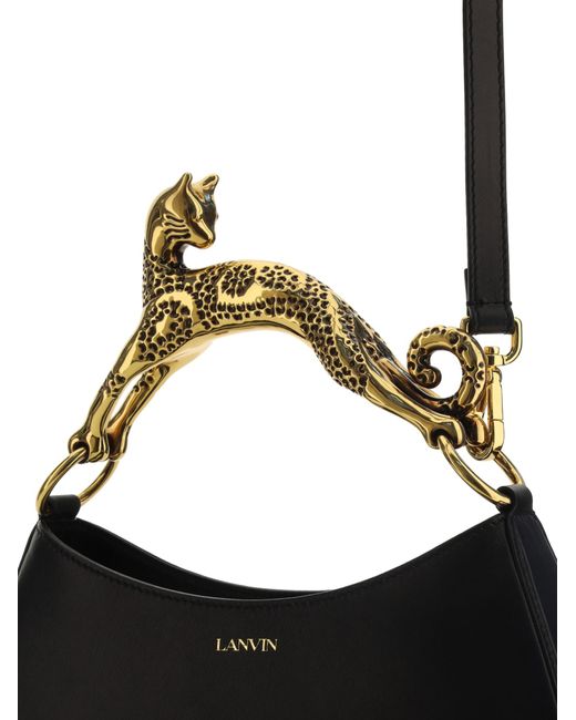 Lanvin Black Hobo Handbag