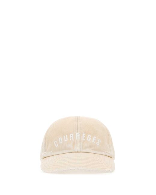 Courreges Natural Hats