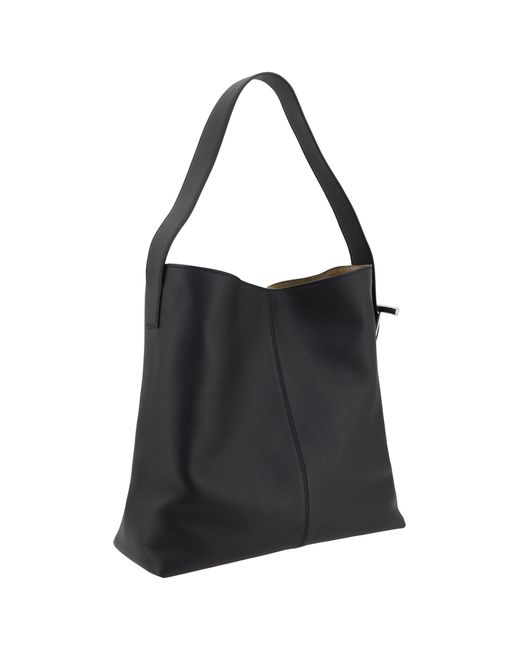 Alexander McQueen Black T-bar Sling Shoulder Bag