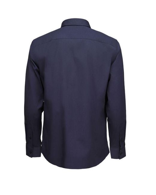Burberry Blue Shirts Cotton Apparel T-Shirts for men