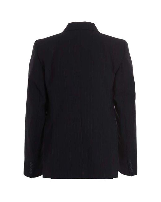 VTMNTS Blue Tailored Blazer Jacket Virgin Wool Elastane for men