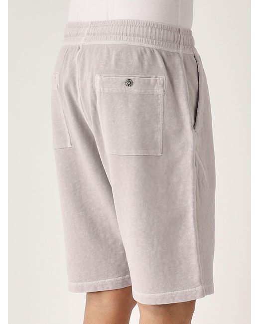 Stone Island Natural Felpa Bermuda Bermuda for men