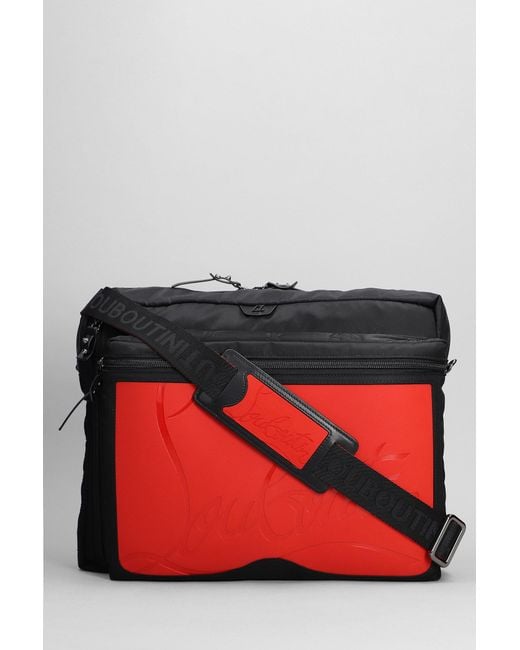 Christian Louboutin Red Loubideal Shoulder Bag for men