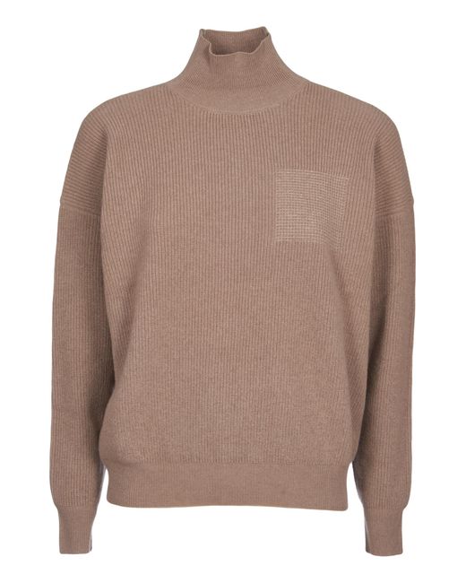 Peserico Brown Sweater