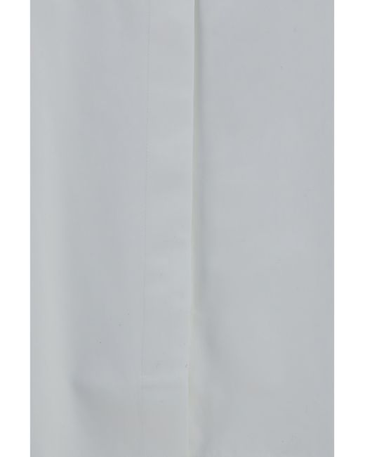 Alaïa White Shirt Cotton Poplin