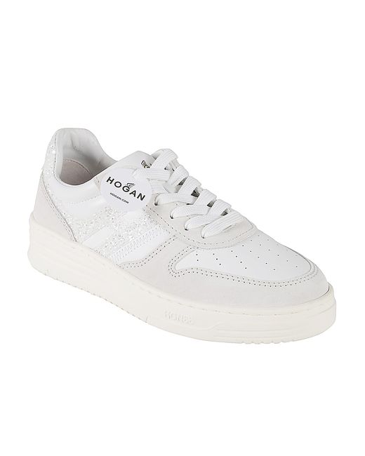 Hogan White H630 Sneakers