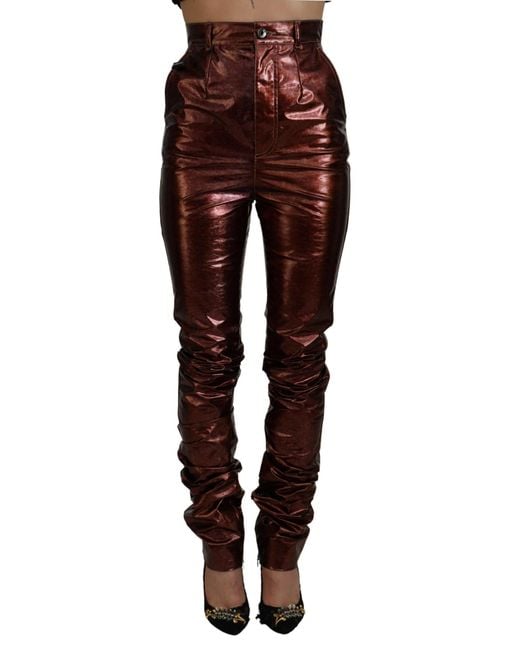 Dolce & Gabbana Black High Waist Skinny Jean