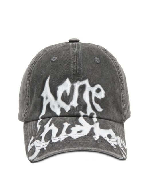 Acne Gray Hats for men