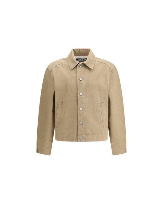 Jacquemus Natural Cotton Jacket for men