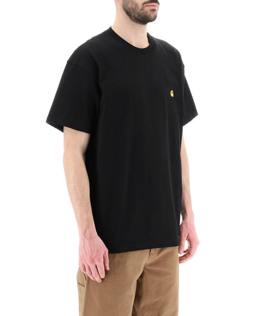 Carhartt Black Chase Oversized T Shirt for men