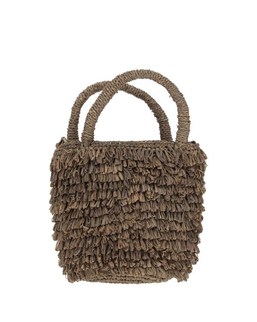 IBELIV Multicolor Naka Raffia Shoulder Bag