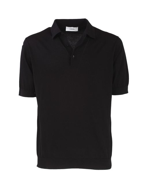 Lardini Black T-Shirts And Polos for men