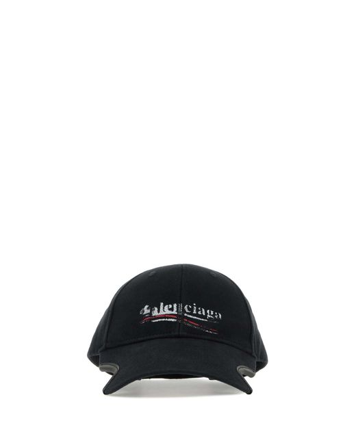 Balenciaga Black Hats And Headbands for men